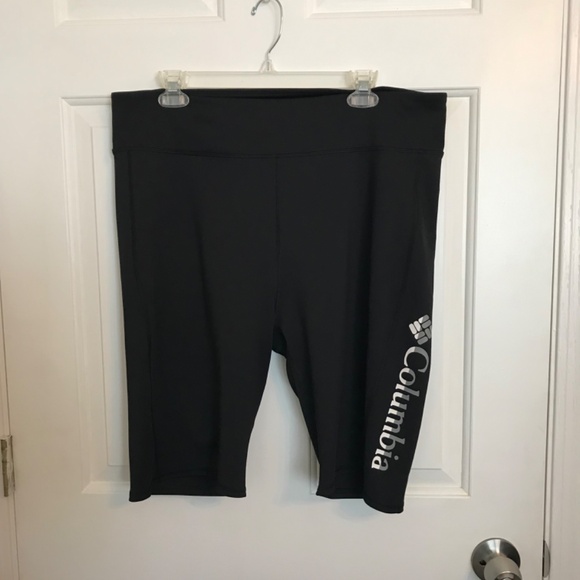 Columbia River Half Tight Omni-Shade Omni-Wick Logo Shorts Size XXL Black - Picture 3 of 9